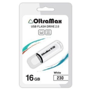 USB Flash Oltramax 230 16GB (белый) [OM-16GB-230-White]