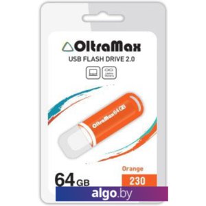 USB Flash Oltramax 230 64GB (оранжевый) [OM-64GB-230-Orange]