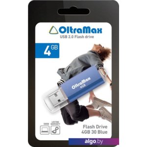 USB Flash Oltramax 30 4GB (синий)
