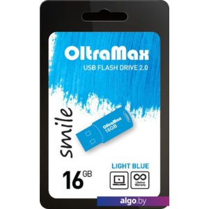 USB Flash Oltramax Smile 16GB (голубой)