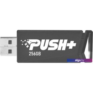 USB Flash Patriot Push+ 256GB (черный)