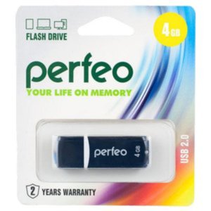 USB Flash Perfeo C02 64GB (белый) [PF-C02W064]