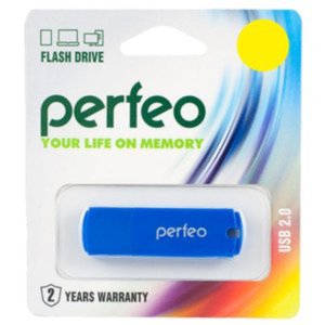 USB Flash Perfeo C05 16GB (белый) [PF-C05W016]
