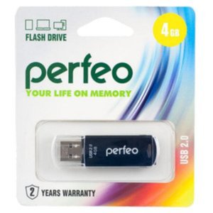 USB Flash Perfeo C06 8GB (черный) [PF-C06B008]