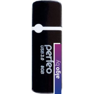 USB Flash Perfeo C08 8GB (черный) [PF-C08B008]