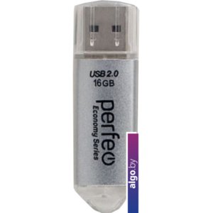 USB Flash Perfeo E01 16GB (серебристый)