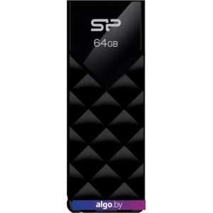 USB Flash Silicon-Power Blaze B03 64GB (черный)