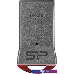 USB Flash Silicon-Power Jewel J01 Silver/Red 64GB (SP064GBUF3J01V1R)