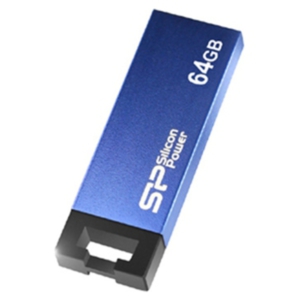 USB Flash Silicon-Power Touch 835 Blue 64GB (SP064GBUF2835V1B)