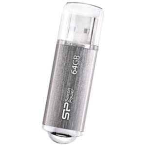 USB Flash Silicon-Power Ultima II I-Series Silver 64 Гб (SP064GBUF2M01V1S)