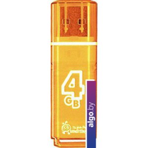 USB Flash Smart Buy 4GB Glossy Orange (SB4GBGS-Or)