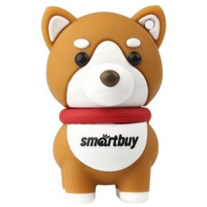 USB Flash Smart Buy Akita Dog 16GB (коричневый)