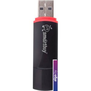 USB Flash Smart Buy Crown Black 64GB (SB64GBCRW-K)