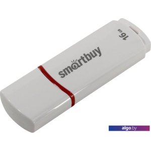 USB Flash Smart Buy Crown Compact 16GB (белый)