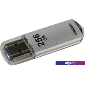 USB Flash Smart Buy V-Cut 256GB (серебристый)