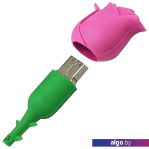 USB Flash Smart Buy Wild series Роза 32GB (красный/зеленый)