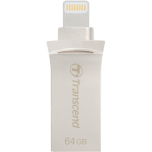 USB Flash Transcend JetDrive Go 500 64GB (серебристый) [TS64GJDG500S]