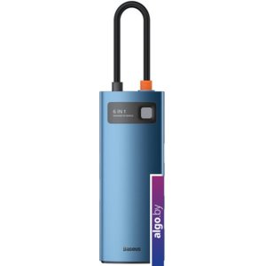 USB-хаб Baseus Metal Gleam Series 6-in-1 Type-C WKWG000003