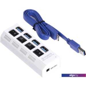 USB-хаб SmartBuy SBHA-7304-W