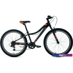 Велосипед Forward Twister 24 1.0 2022 (черный)