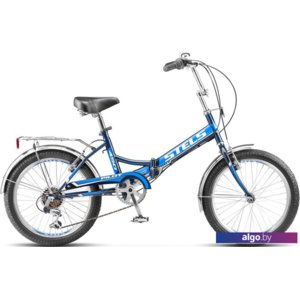Велосипед Stels Pilot 410 20 Z011 (синий, 2018)