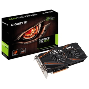 Видеокарта Gigabyte GeForce GTX 1070 Windforce OC 8GB GDDR5 [GV-N1070WF2OC-8GD]