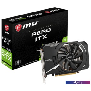 Видеокарта MSI GeForce RTX 2060 Aero ITX OC 6GB GDDR6