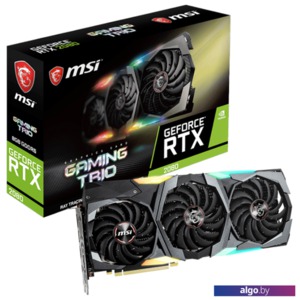 Видеокарта MSI GeForce RTX 2080 Gaming Trio 8GB GDDR6