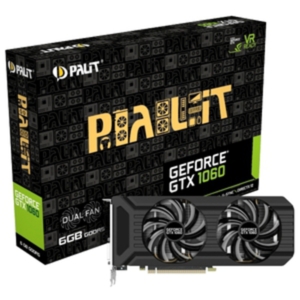 Видеокарта Palit GeForce GTX 1060 Dual 6GB GDDR5 [NE51060015J9-1061D]
