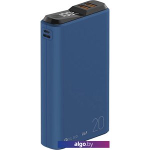 Внешний аккумулятор Olmio QS-20 20000mAh (темно-синий)