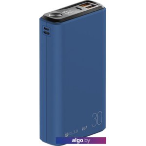 Внешний аккумулятор Olmio QS-30 30000mAh (темно-синий)