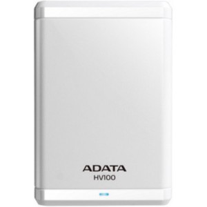 Внешний жесткий диск A-Data HV100 1TB White (AHV100-1TU3-CWH)