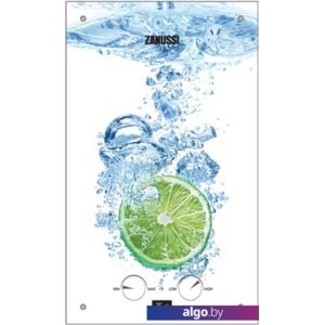 Газовая колонка Zanussi GWH 10 Fonte Glass Lime