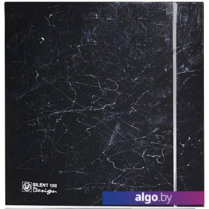 Вытяжной вентилятор Soler&Palau Silent-100 CZ Marble Black Design - 4C [5210611900]