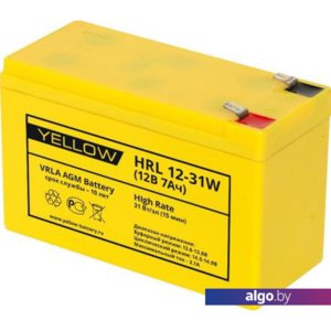 Аккумулятор для ИБП Yellow HRL 12-31W