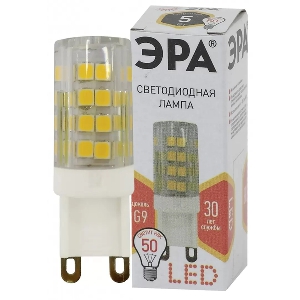 Светодиодная лампа ЭРА LED JCD G9 5 Вт Б0027863