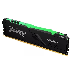 Оперативная память Kingston FURY Beast RGB 8GB DDR4 PC4-29800 KF437C19BBA/8