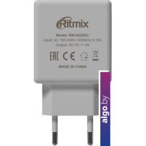 Зарядное устройство Ritmix RM-2025AC (белый)