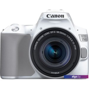 Зеркальный фотоаппарат Canon EOS 250D Kit 18-55 IS STM (белый)