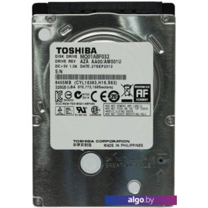 Жесткий диск Toshiba MQ01ABF 320GB (MQ01ABF032)