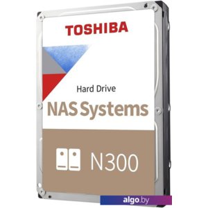 Жесткий диск Toshiba N300 4TB HDWG440EZSTA