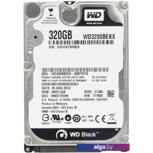 Жесткий диск WD Black 320GB (WD3200BEKX)