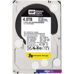 Жесткий диск WD RE 4TB (WD4001FYYG)