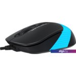 Мышь A4Tech Fstyler FM10 (черный/синий) Мышь A4Tech Fstyler FM10 (черный/синий)