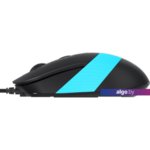 Мышь A4Tech Fstyler FM10 (черный/синий) Мышь A4Tech Fstyler FM10 (черный/синий)