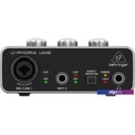 Аудиоинтерфейс BEHRINGER U-Phoria UM2 Аудиоинтерфейс BEHRINGER U-Phoria UM2