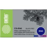 Лента для матричного картриджа CACTUS CS-IR40 (аналог Citizen IR40T/IR50) Лента для матричного картриджа CACTUS CS-IR40 (аналог Citizen IR40T/IR50)