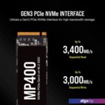SSD Corsair MP400 2TB CSSD-F2000GBMP400R2 SSD Corsair MP400 2TB CSSD-F2000GBMP400R2