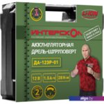 Дрель-шуруповерт Интерскол ДА-12ЭР-01 2018 (с 1-им АКБ, кейс) Дрель-шуруповерт Интерскол ДА-12ЭР-01 2018 (с 1-им АКБ, кейс)