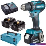 Дрель-шуруповерт Makita DDF485RF3J (с 3-мя АКБ, кейс) Дрель-шуруповерт Makita DDF485RF3J (с 3-мя АКБ, кейс)